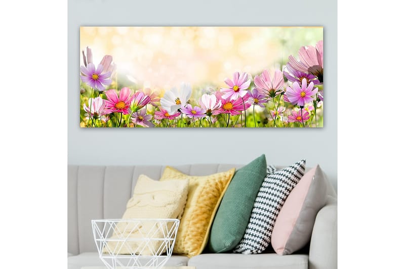 Canvastavla YTY Floral & Botanical Flerfärgad - 120x50 cm - Inredning - Tavlor & posters - Canvastavla