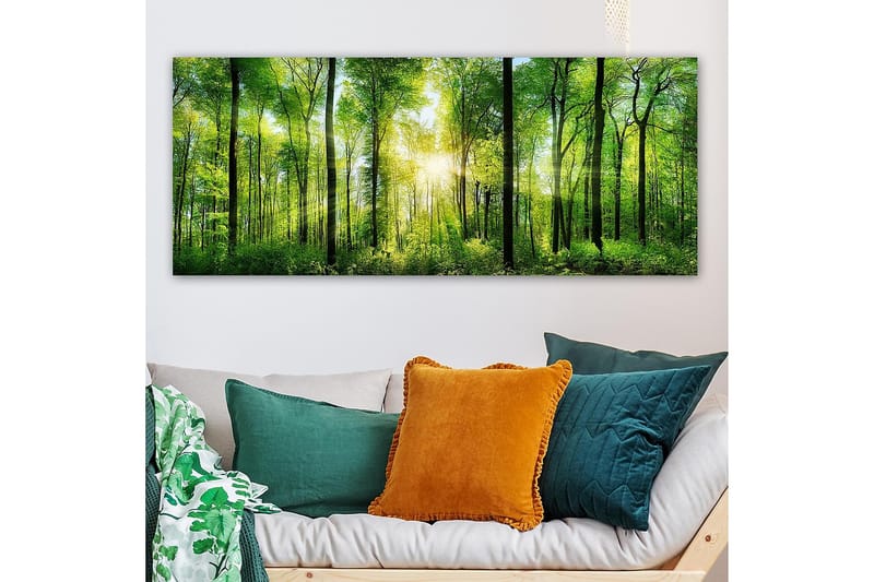 Canvastavla YTY Landscape & Nature Flerfärgad - 120x50 cm - Inredning - Tavlor & posters - Canvastavla