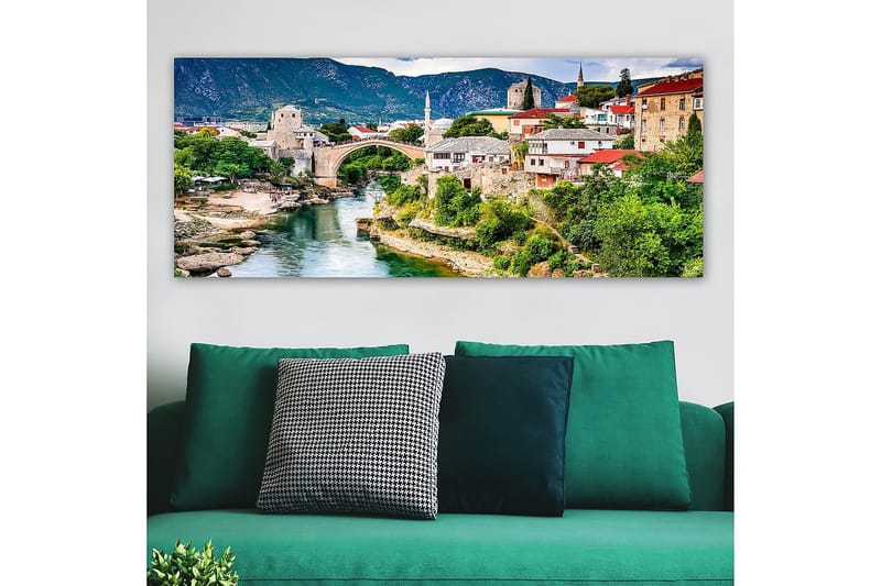 Canvastavla YTY Landscape & Nature Flerfärgad - 120x50 cm - Inredning - Tavlor & posters - Canvastavla