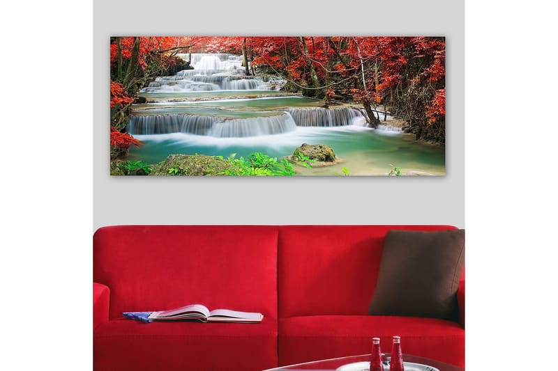 Canvastavla YTY Landscape & Nature Flerfärgad - 120x50 cm - Inredning - Tavlor & posters - Canvastavla