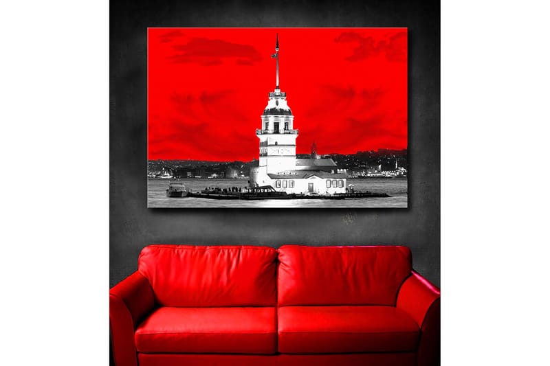 Dekorativ Canvastavla 45x70 cm - Flerfärgad - Inredning - Tavlor & posters - Canvastavla