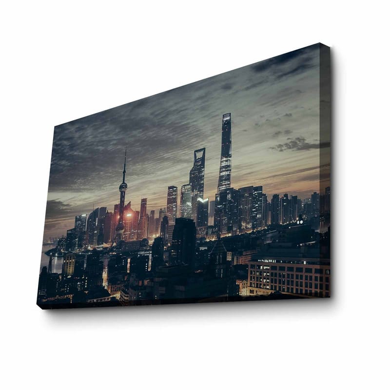 Dekorativ Canvastavla 45x70 cm - Flerf�ärgad - Inredning - Tavlor & posters - Canvastavla