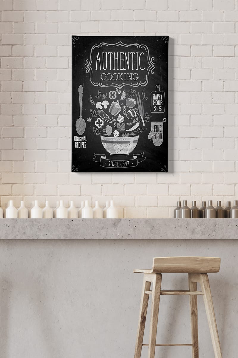 Dekorativ Canvastavla 50x70 cm - Flerfärgad - Inredning - Tavlor & posters - Canvastavla