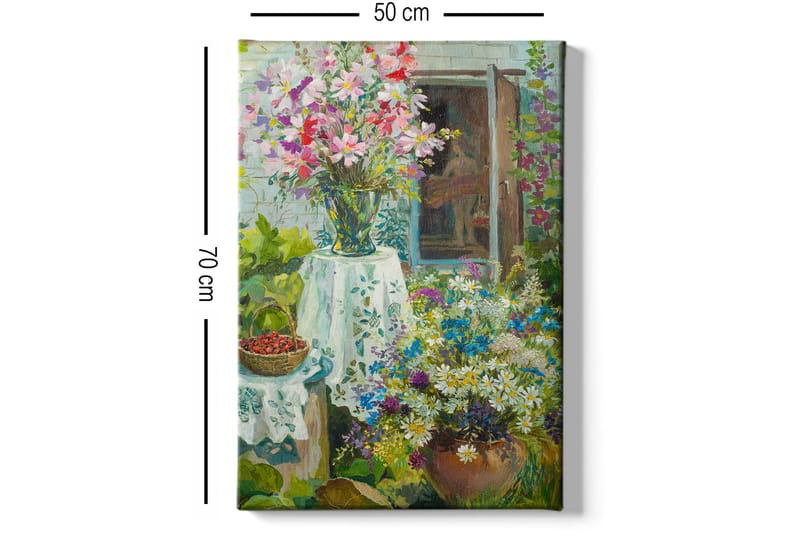 Dekorativ Canvastavla 50x70 cm - Flerfärgad - Inredning - Tavlor & posters - Canvastavla