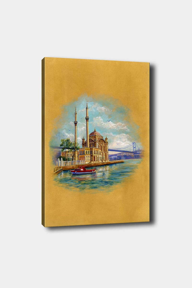 Dekorativ Canvastavla 50x70 cm - Flerfärgad - Inredning - Tavlor & posters - Canvastavla