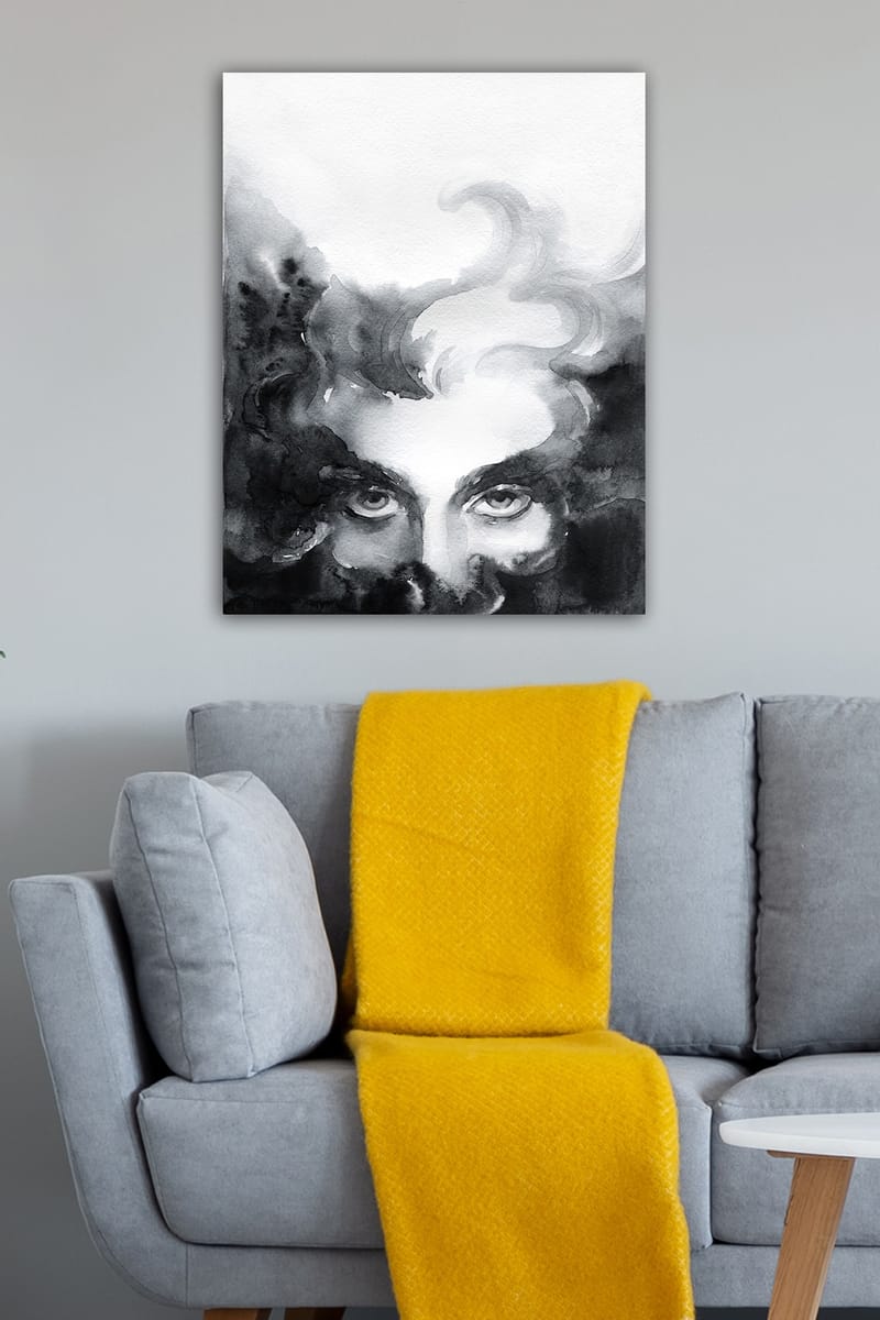 Dekorativ Canvastavla 50x70 cm - Flerfärgad - Inredning - Tavlor & posters - Canvastavla