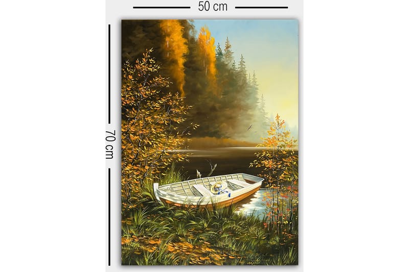 Dekorativ Canvastavla 50x70 cm - Flerfärgad - Inredning - Tavlor & posters - Canvastavla