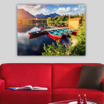 Dekorativ Canvastavla 70x100 cm - Flerfärgad - Inredning - Tavlor & posters - Canvastavla