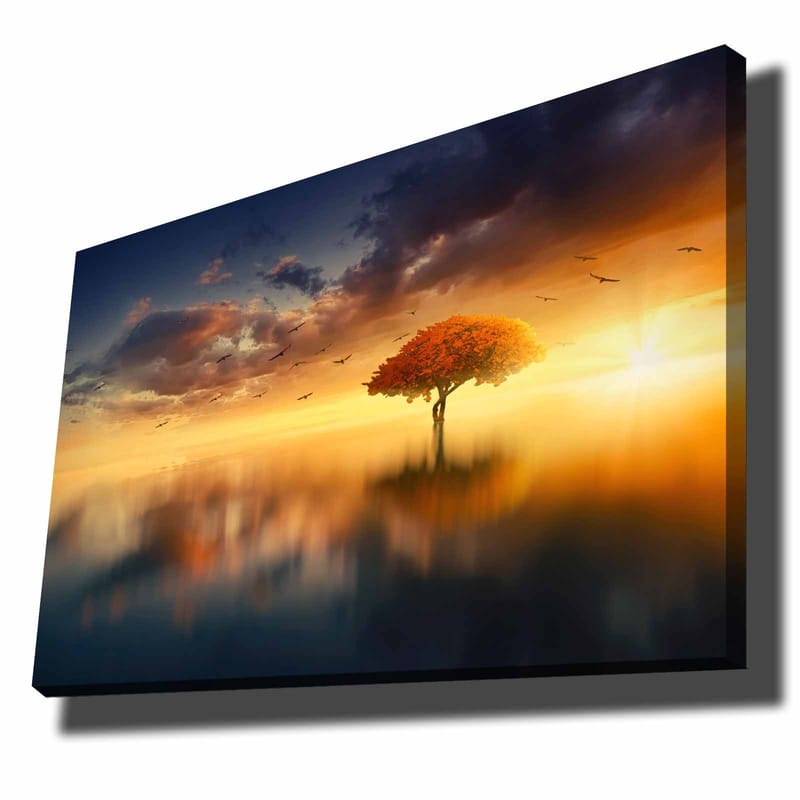 Dekorativ Canvastavla 70x100 cm - Flerfärgad - Inredning - Tavlor & posters - Canvastavla