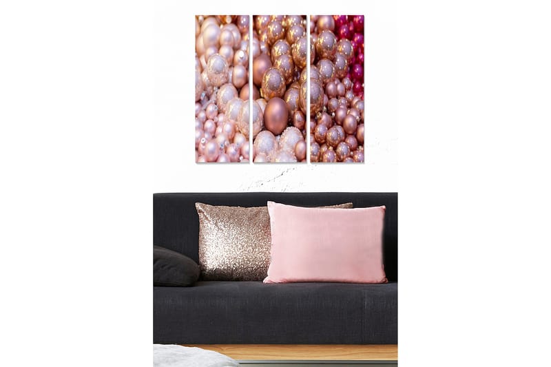 Tavla 3-Pack Flerfärgad Flerfärgad 20X50 - 20x50 cm - Inredning - Tavlor & posters - Canvastavla