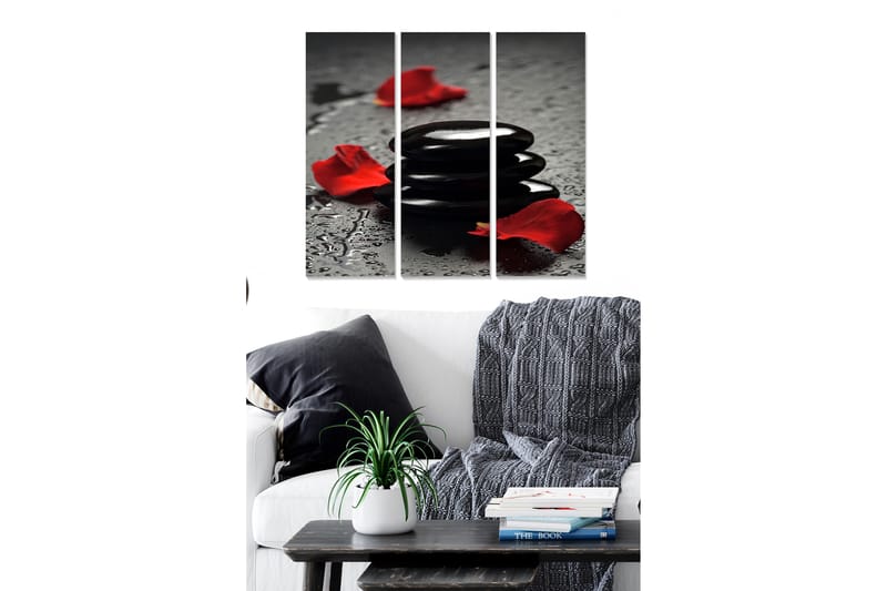 Tavla 3-Pack Flerfärgad Flerfärgad 20X50 - 20x50 cm - Inredning - Tavlor & posters - Canvastavla