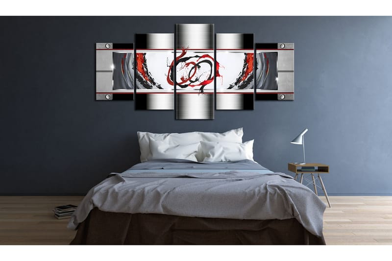 Tavla Breath Of Platinum 200x100 - Artgeist sp. z o. o. - Inredning - Tavlor & posters - Canvastavla