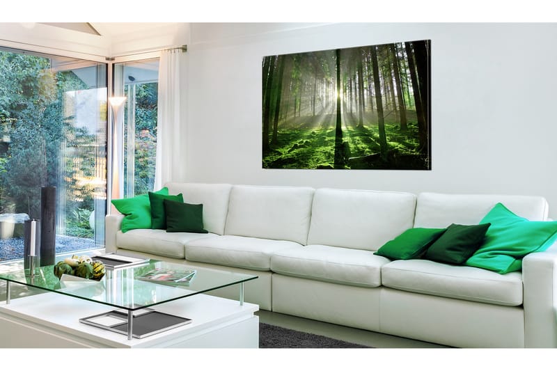 Tavla Emerald Forest II 120x80 - Artgeist sp. z o. o. - Inredning - Tavlor & posters - Canvastavla