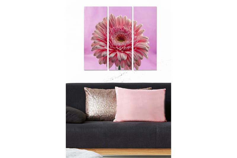 Tavla Floral 3-Pack Flerfärgad 20X50 Cm - 20x50 cm - Inredning - Tavlor & posters - Canvastavla