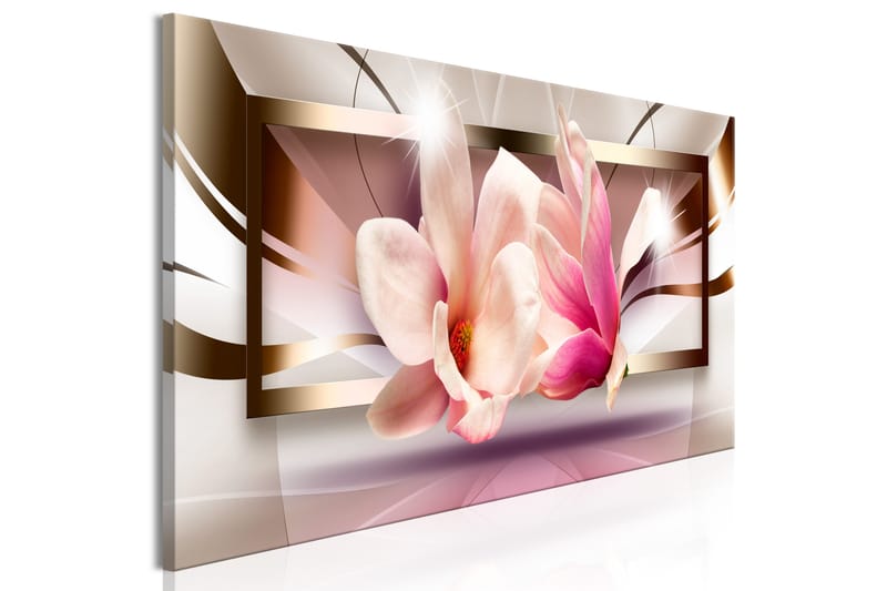 Tavla Flowers outside the Frame (1 Part) Narrow 135x45 - Artgeist sp. z o. o. - Inredning - Tavlor & posters - Canvastavla