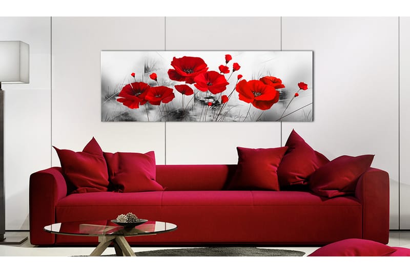 Tavla Grey Garden 150x50 - Artgeist sp. z o. o. - Inredning - Tavlor & posters - Canvastavla