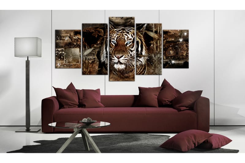 Tavla Guard Of The Jungle 200x100 - Artgeist sp. z o. o. - Inredning - Tavlor & posters - Canvastavla