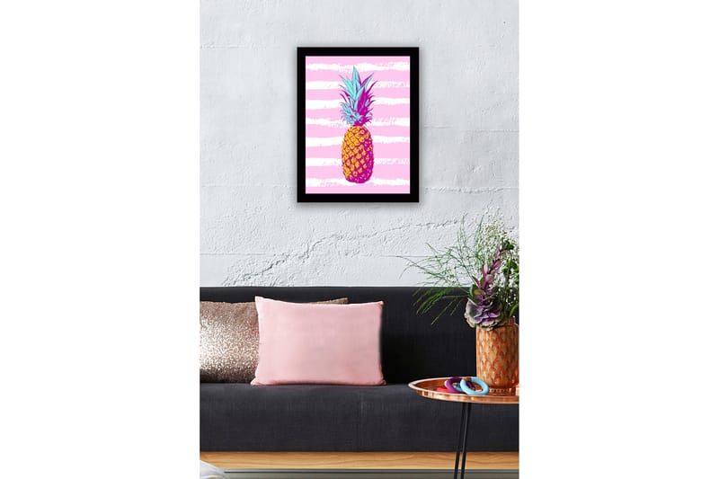 Tavla Med Ram Flerfärgad Flerfärgad - 41x56 cm - Inredning - Tavlor & posters - Canvastavla