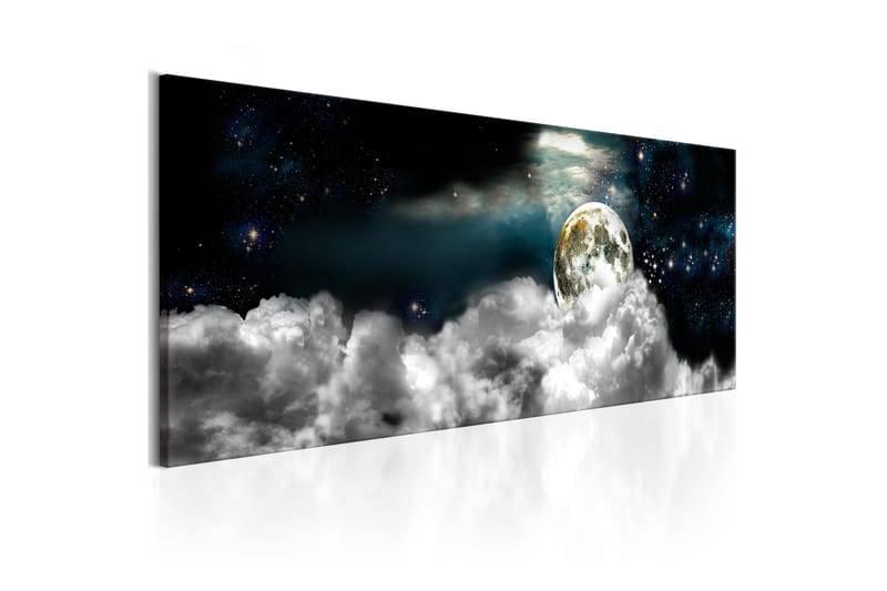 Tavla Moon In The Clouds 135x45 - Artgeist sp. z o. o. - Inredning - Tavlor & posters - Canvastavla