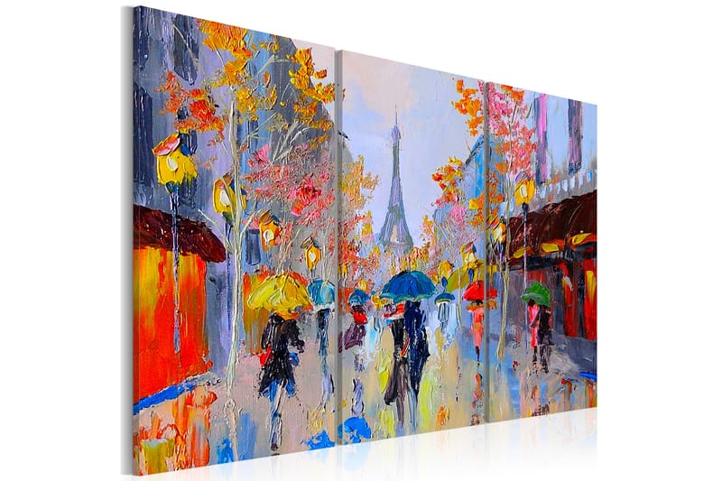 Tavla Rainy Paris 120x80 - Artgeist sp. z o. o. - Inredning - Tavlor & posters - Canvastavla