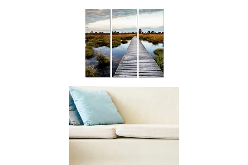 Tavla Scenic 3-Pack Flerfärgad 20X50 - 20x50 cm - Inredning - Tavlor & posters - Canvastavla