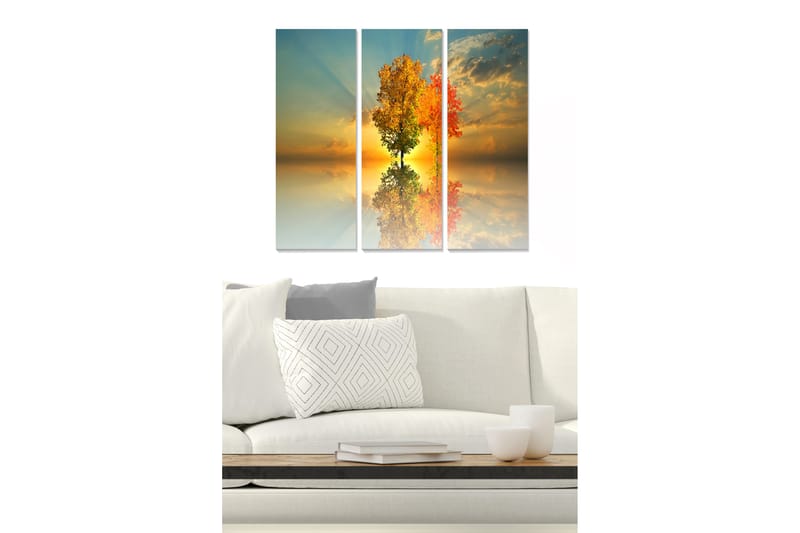 Tavla Scenic 3-Pack Flerfärgad 20X50 - 20x50 cm - Inredning - Tavlor & posters - Canvastavla