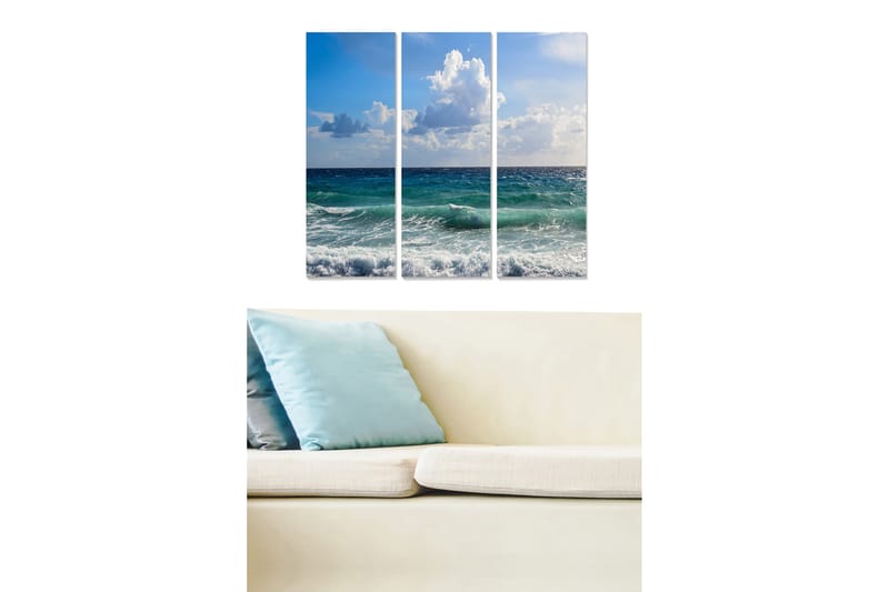 Tavla Scenic 3-Pack Flerfärgad 20X50 - 20x50 cm - Inredning - Tavlor & posters - Canvastavla