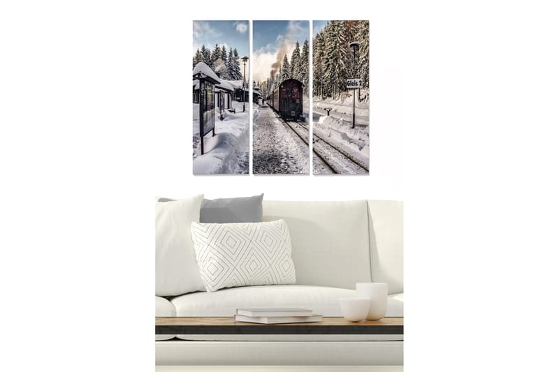 Tavla Scenic 3-Pack Flerfärgad 20X50 - 20x50 cm - Inredning - Tavlor & posters - Canvastavla