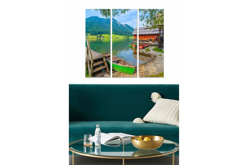 Tavla Scenic 3-Pack Flerfärgad 20X50 - 20x50 cm - Inredning - Tavlor & posters - Canvastavla