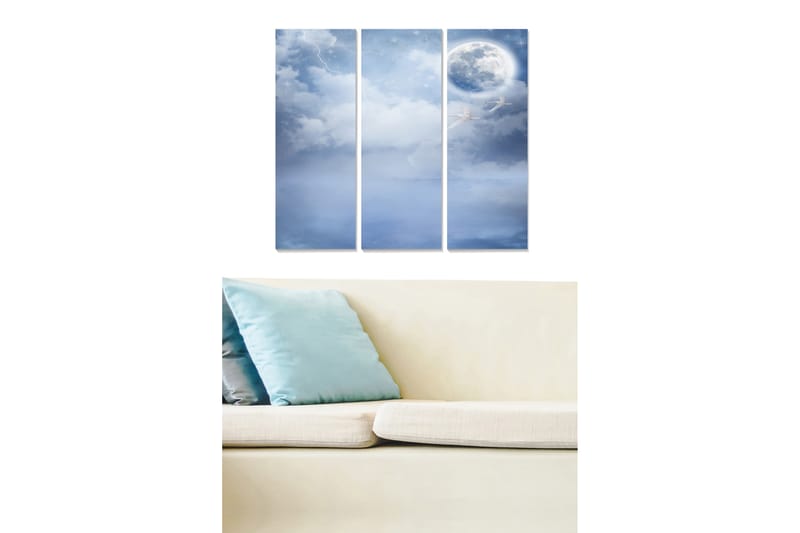 Tavla Scenic 3-Pack Flerfärgad 20X50 - 20x50 cm - Inredning - Tavlor & posters - Canvastavla