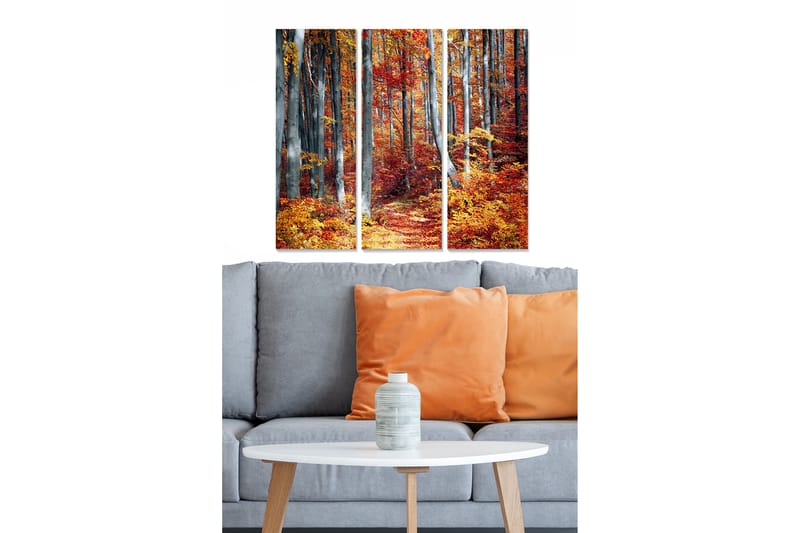 Tavla Scenic 3-Pack Flerfärgad 20X50 - 20x50 cm - Inredning - Tavlor & posters - Canvastavla