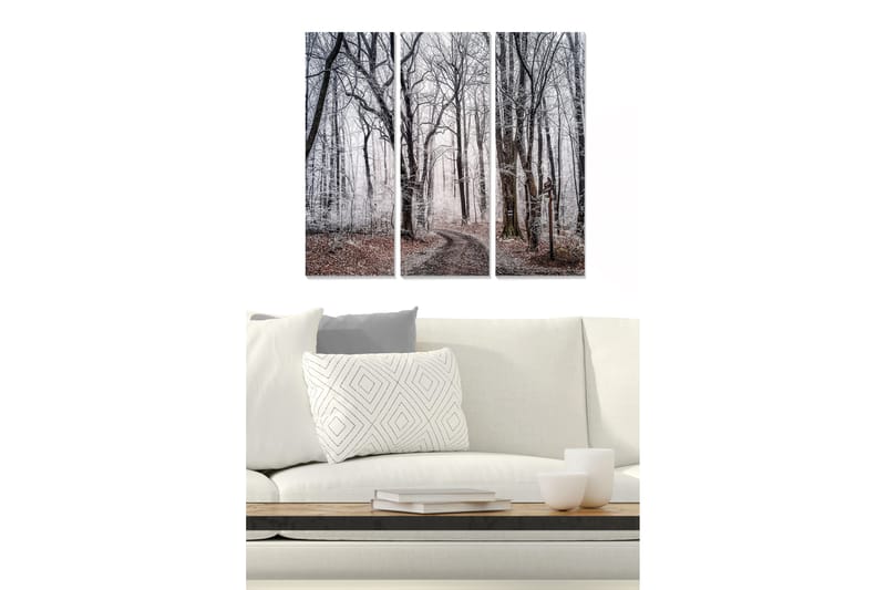 Tavla Scenic 3-Pack Flerfärgad 20X50 - 20x50 cm - Inredning - Tavlor & posters - Canvastavla