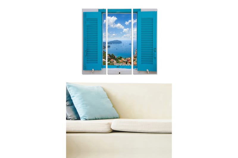 Tavla Scenic 3-Pack Flerfärgad 20X50 - 20x50 cm - Inredning - Tavlor & posters - Canvastavla