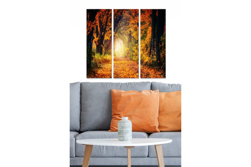 Tavla Scenic 3-Pack Flerfärgad 20X50 - 20x50 cm - Inredning - Tavlor & posters - Canvastavla