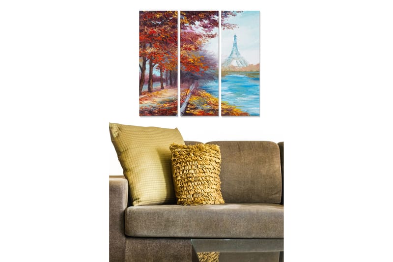 Tavla Scenic 3-Pack Flerfärgad 20X50 - 20x50 cm - Inredning - Tavlor & posters - Canvastavla