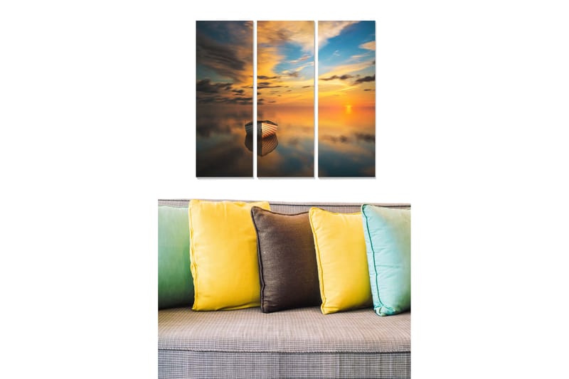 Tavla Scenic 3-Pack Flerfärgad 20X50 - 20x50 cm - Inredning - Tavlor & posters - Canvastavla