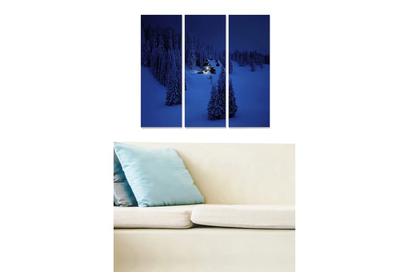 Tavla Scenic 3-Pack Flerfärgad 20X50 - 20x50 cm - Inredning - Tavlor & posters - Canvastavla