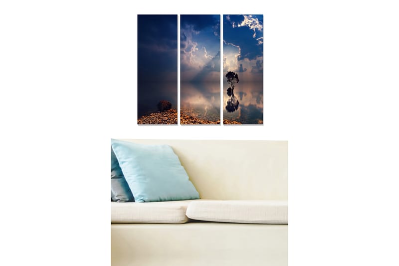 Tavla Scenic 3-Pack Flerfärgad 20X50 - 20x50 cm - Inredning - Tavlor & posters - Canvastavla