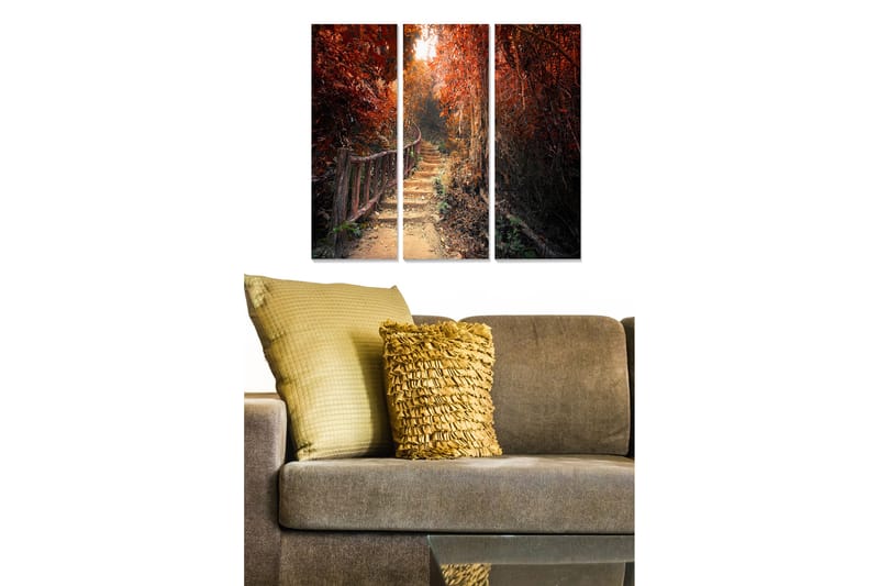 Tavla Scenic 3-Pack Flerfärgad 20X50 - 20x50 cm - Inredning - Tavlor & posters - Canvastavla