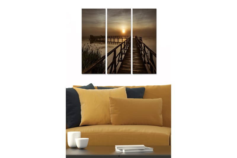 Tavla Scenic 3-Pack Flerfärgad 20X50 - 20x50 cm - Inredning - Tavlor & posters - Canvastavla