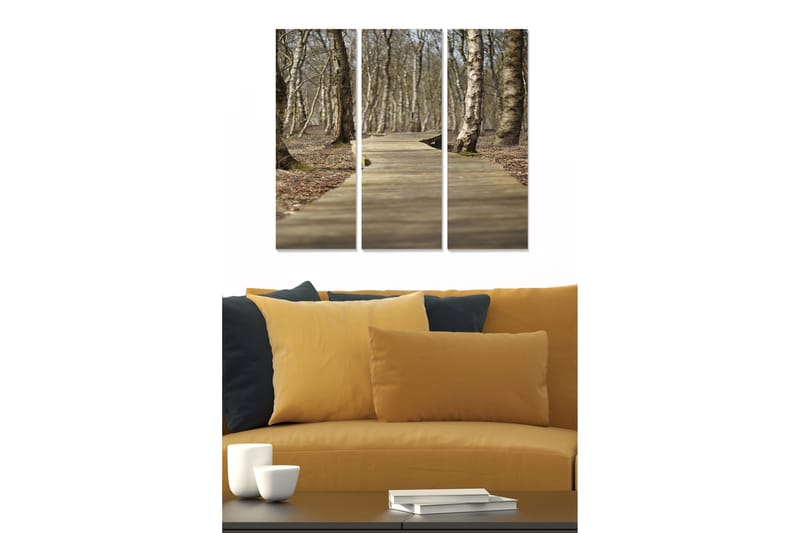 Tavla Scenic 3-Pack Flerfärgad 20X50 - 20x50 cm - Inredning - Tavlor & posters - Canvastavla