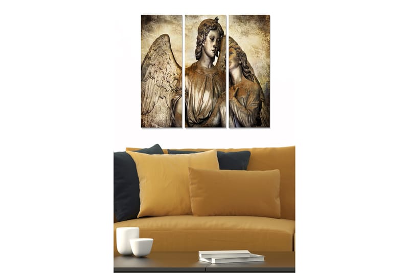 Tavla Spiritual 3-Pack Flerfärgad 20X50 - 20x50 cm - Inredning - Tavlor & posters - Canvastavla