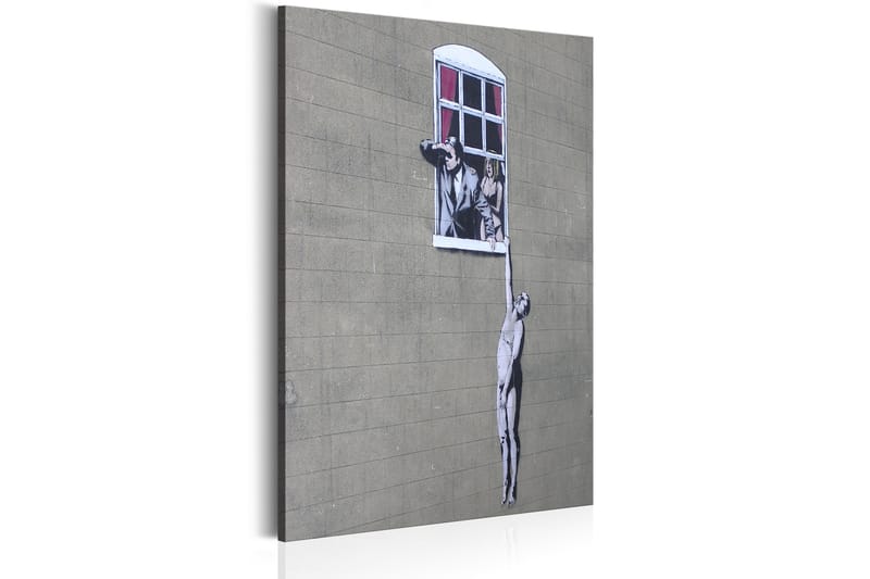 Tavla Well Hung Lover By Banksy 40x60 - Artgeist sp. z o. o. - Inredning - Tavlor & posters - Canvastavla