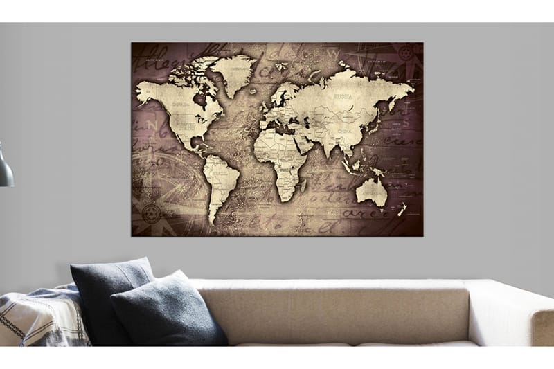 Tavla Precious World 120x80 - Artgeist sp. z o. o. - Inredning - Tavlor & posters - Canvastavla