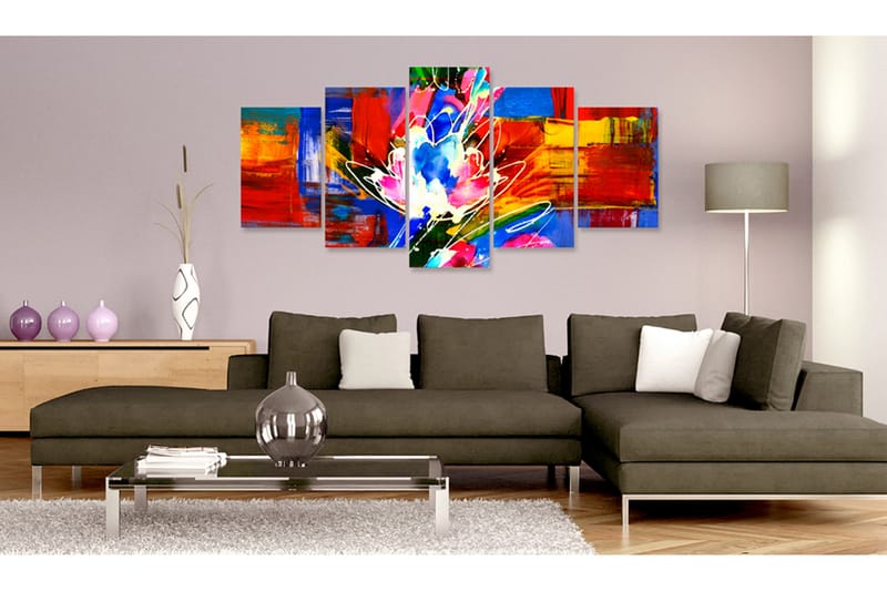 Tavla Power of Colours 200x100 - Artgeist sp. z o. o. - Inredning - Tavlor & posters - Canvastavla