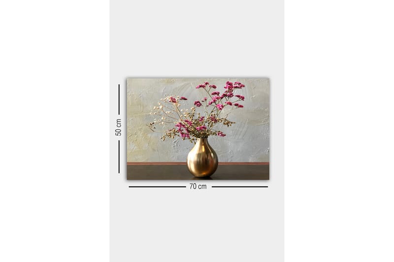 Väggdekor Canvastavla Bract Floral - 70x50 cm - Inredning - Tavlor & posters - Canvastavla