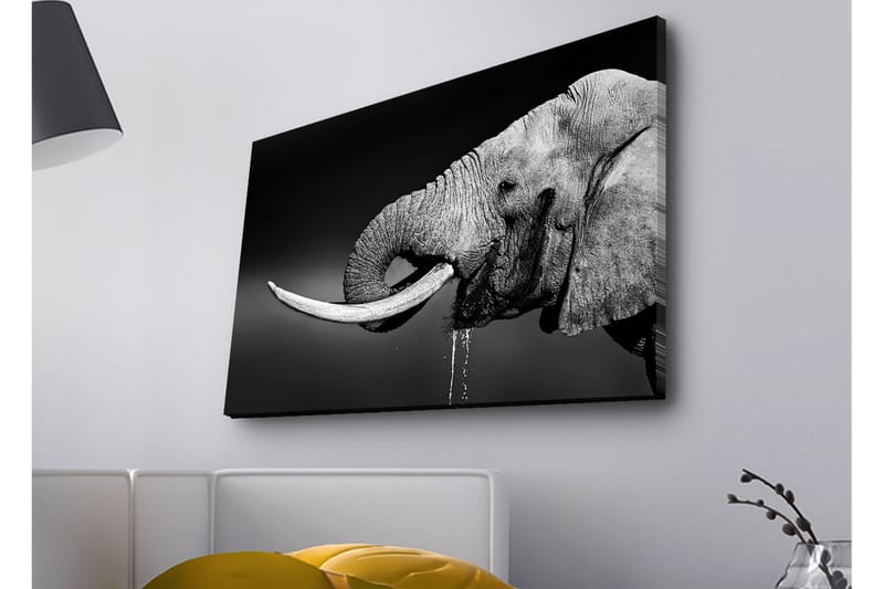 Väggdekor LED-belysning Canvas Målning - Inredning - Tavlor & posters - Canvastavla