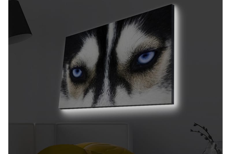 Väggdekor LED-belysning Canvas Målning - Inredning - Tavlor & posters - Canvastavla