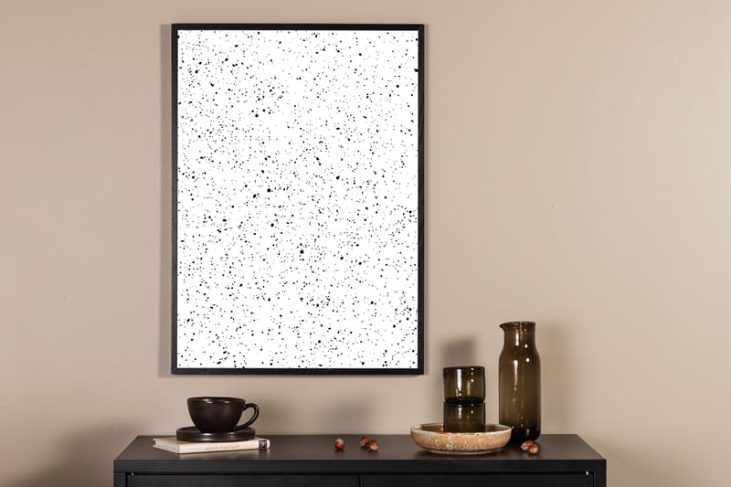 Poster - Dots - 21x30 - Vit - Inredning - Tavlor & posters - Posters & prints