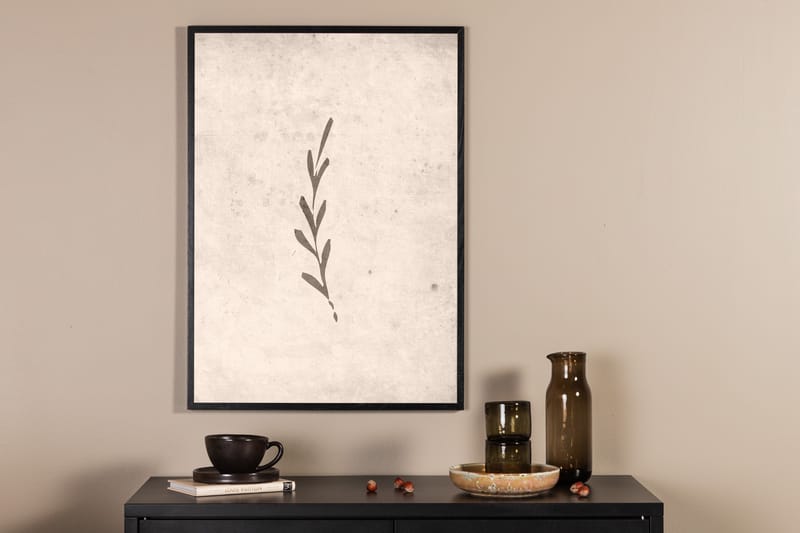 Poster Autumn leaf 21x30 cm - Beige - Inredning - Tavlor & posters - Posters & prints